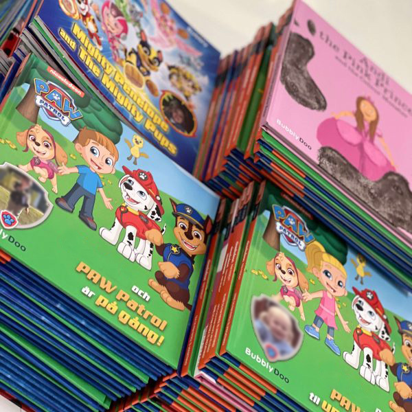 Print-on-demand book manufacturing